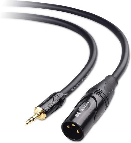 Cable xlr to 3.5mm jack