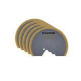 Titanium-coated wood and drywall blades