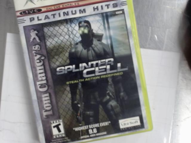 Splinter cell stealth action redefined