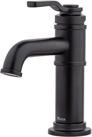 Single control lavatory faucet