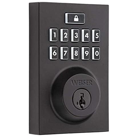 Touchpad electronic deadbolt