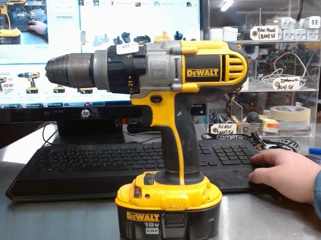 Cordless hammerdrill 18v+batt