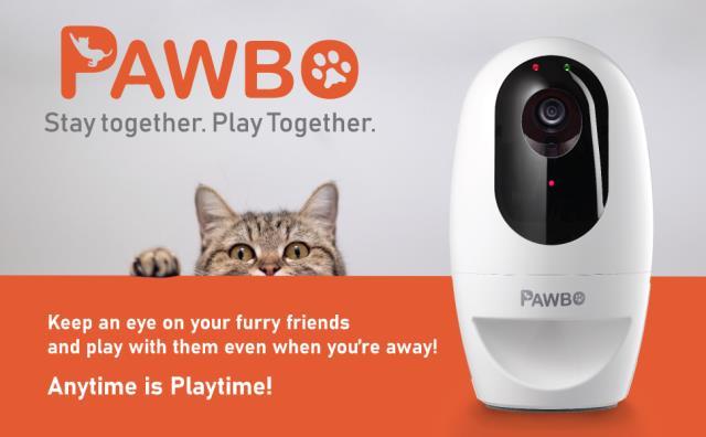 Pawbo + camera pour animaux