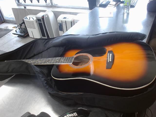 Guitare acoustique+case mou