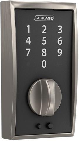 Lock de porte keyless touch dans boi