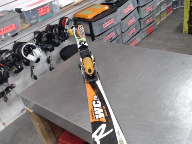 Paire ski carving+fixe rossignol