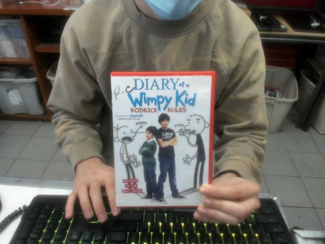 Diary of a wimpy kid dvd