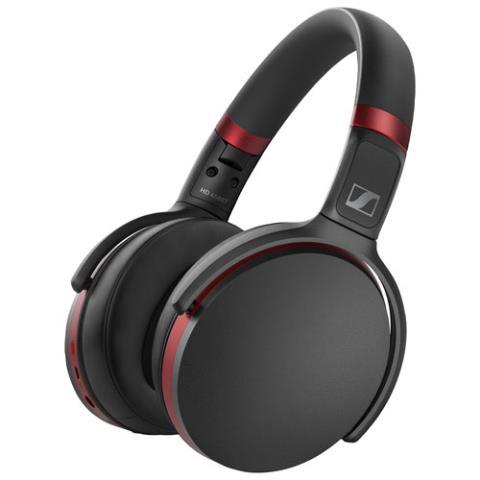 Sennheiser ecouteur noire rouges +fil