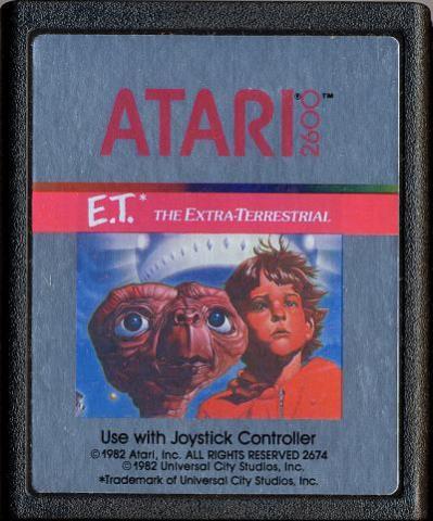 Jeux atari e.t. the extra-terrestrial