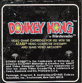 Jeux atari donkey kong