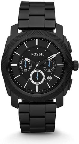 Montre noir fossil  stainless steel boit