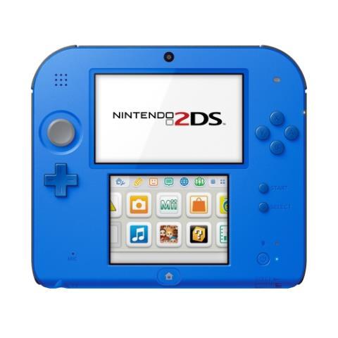 Nintendo 2ds bleu bon etat + fil