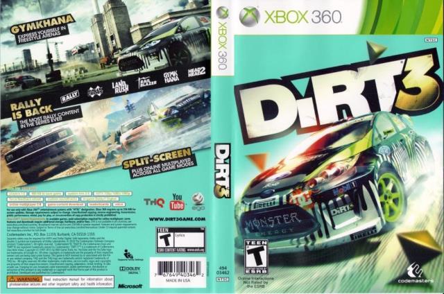 Dirt 3 xbox 360