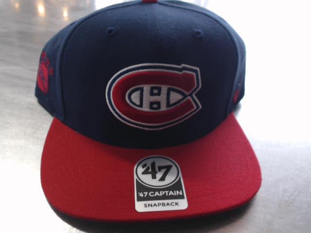 Snapback des canadiens bleu