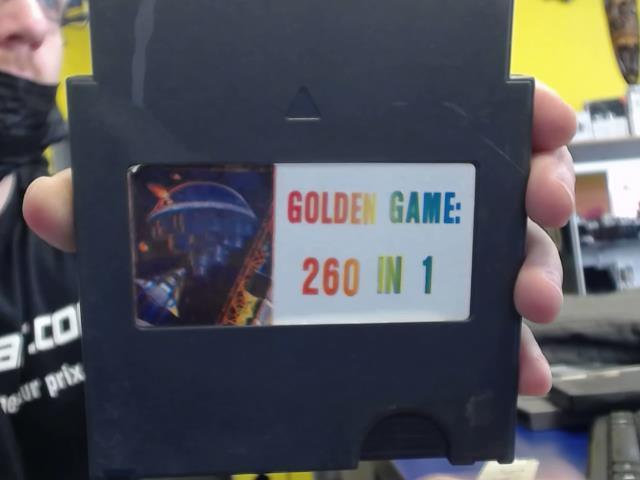 Golden game 260 in 1