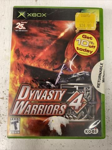 Dynasty warriors 4