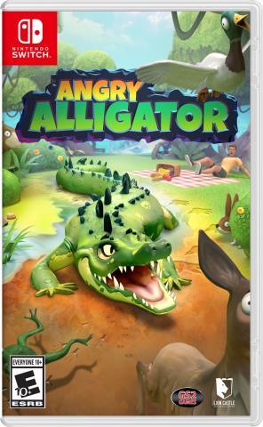 Angry alligator