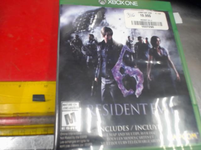 Resident evil 6