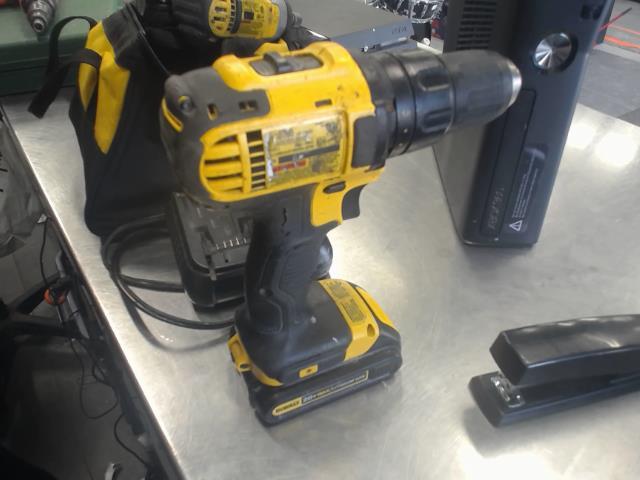 2cordless drill+sac+chargeur