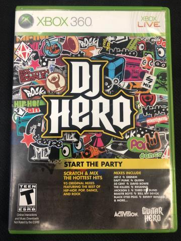 Dj hero xbox360