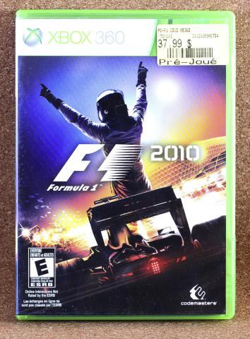 Formula 1 2010 xbox360