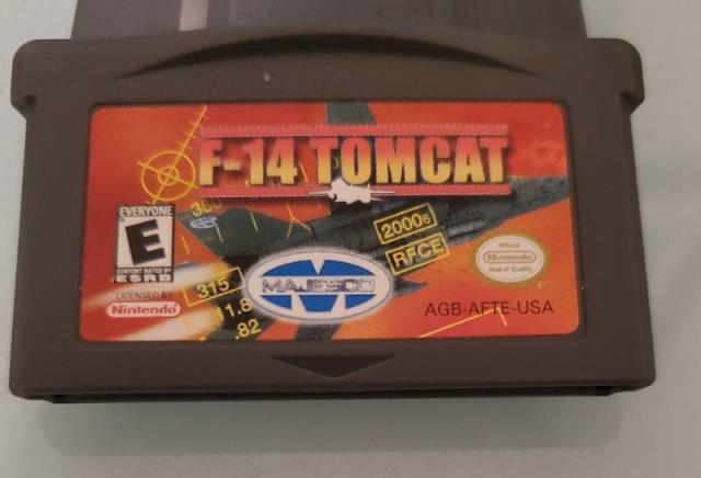 F-14 tomcat gameboy advanced