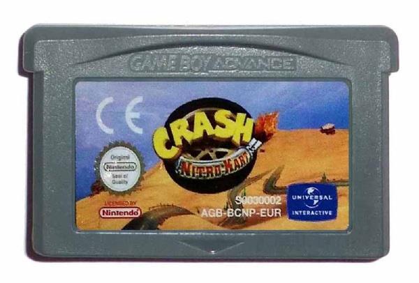 Crash nitro kart gameboy advance