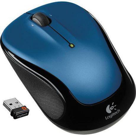 Logitech m325 souris bleu