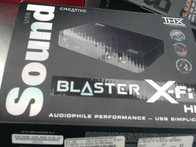 Blaster x-fi creative inbox