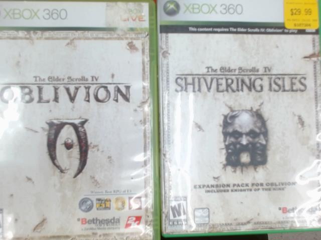 The elder scrolls 4 oblivion + shivering