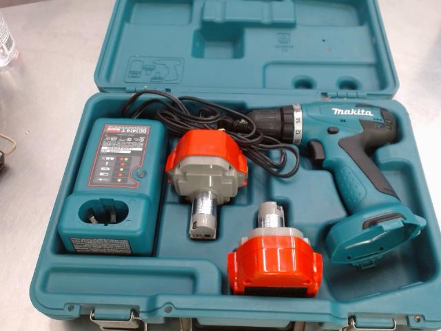 Old makita kit drill+2batt+charg