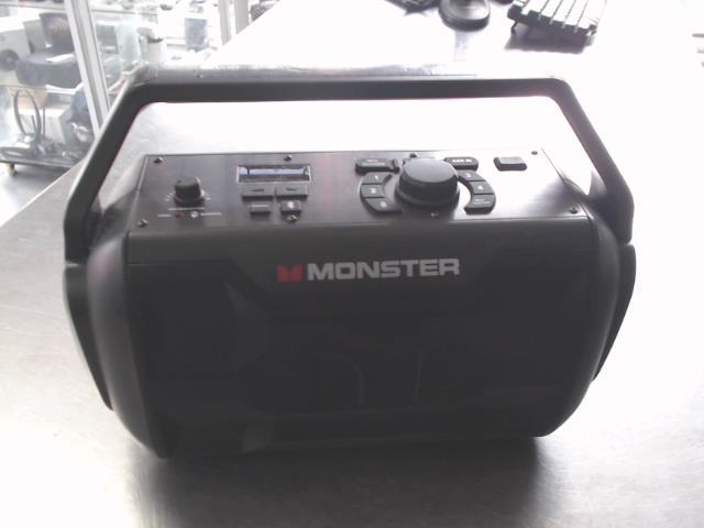 Speaker bluetooth noir monster nomad