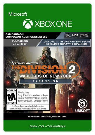 The division 2 xbox one