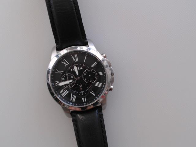 Montre fossil 5 atm stainless steel