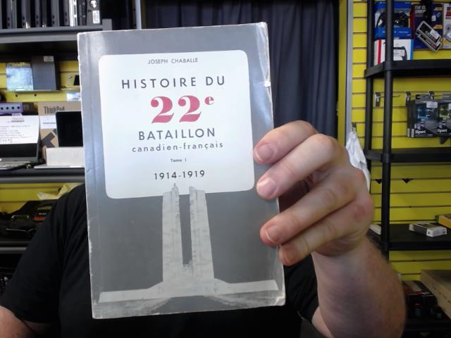 Histoire du 22 e bataillon