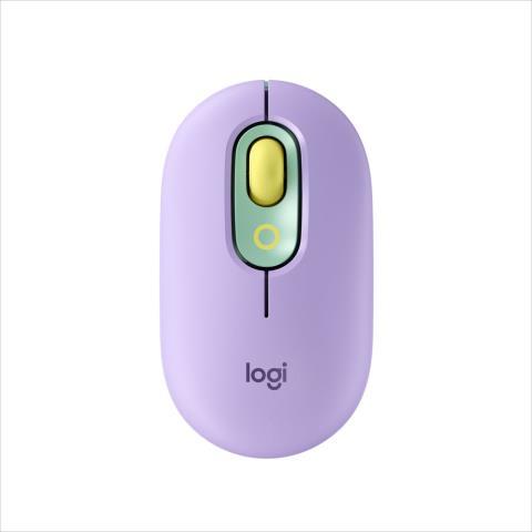 Souris logtech pop mouse mauve