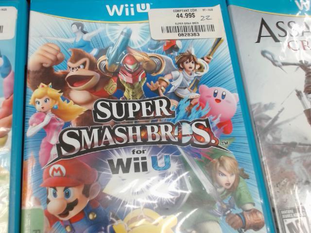 Super smash bros wii u