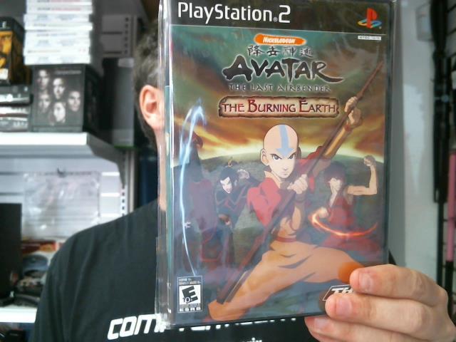 Avatar the burning earth