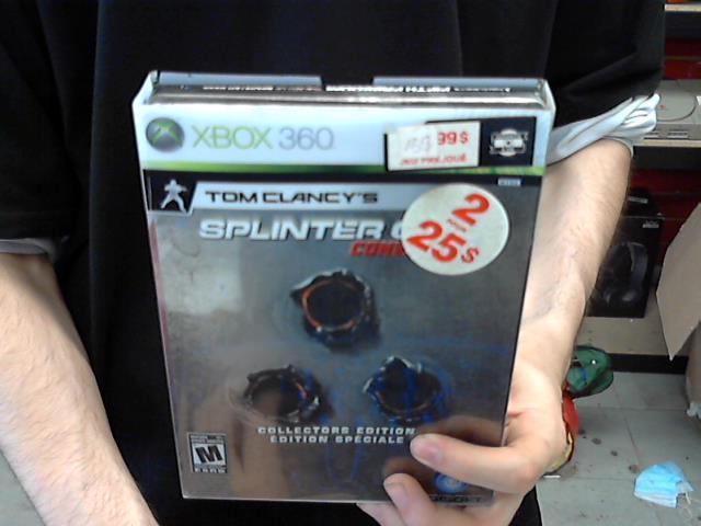 Splinter cell conviction collector cib