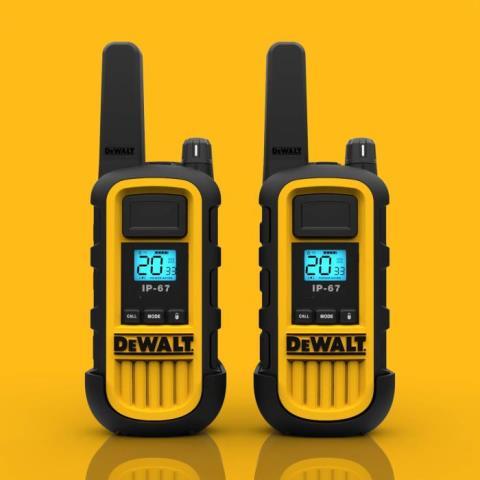 Heavy duty walkie-talkie