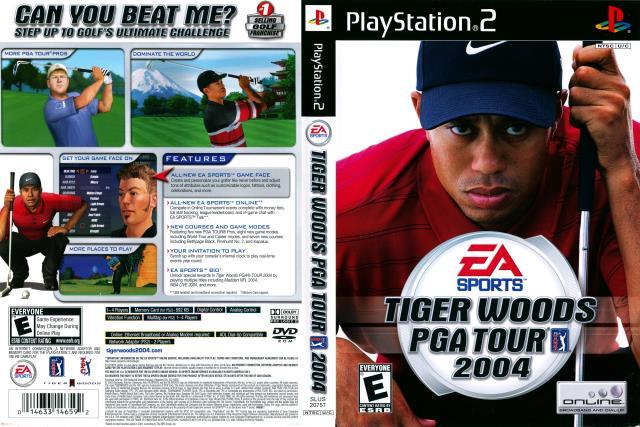 Tiger woods pga tour 2003 ps2