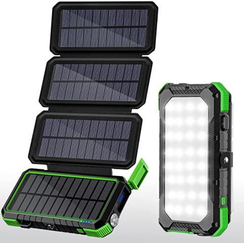 Power bank solar 26800mah