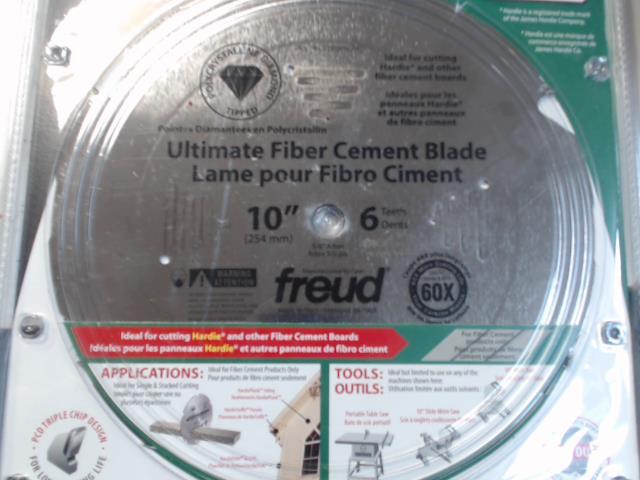 Blade fibrociment 10'' 6dent