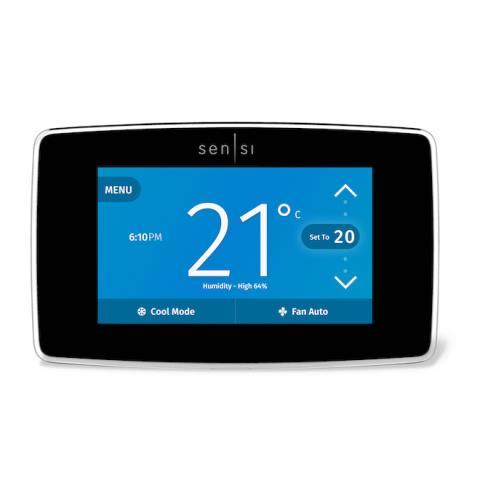 Touch wi-fi thermostat