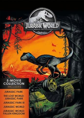 Jurassic world 5 movies collection