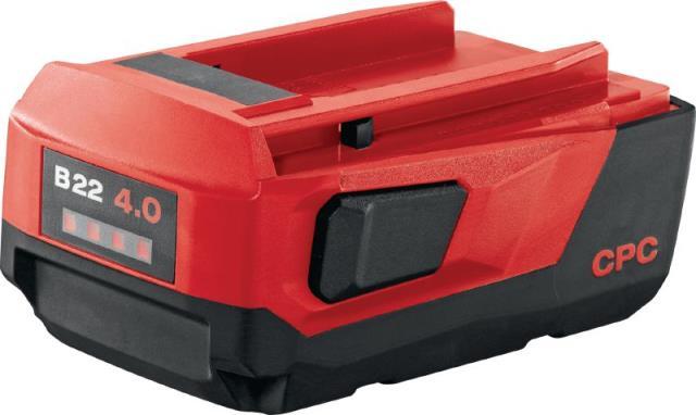 Hilti battery 4.0 ah