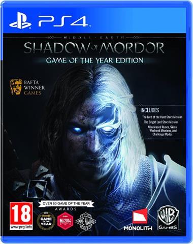 Shadow of mordor ps4