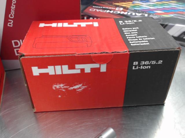 B36/5.2 batterie hilti new in box