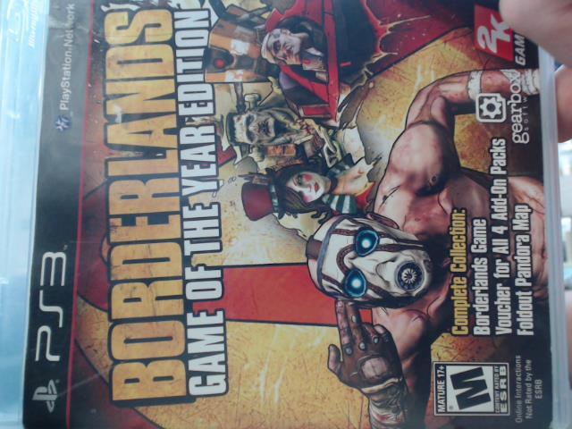 Borderlands game of the year edition