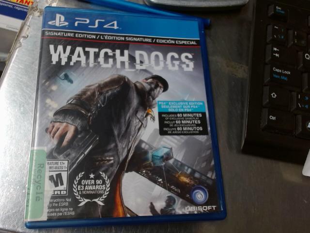 Watchdogs signature edition